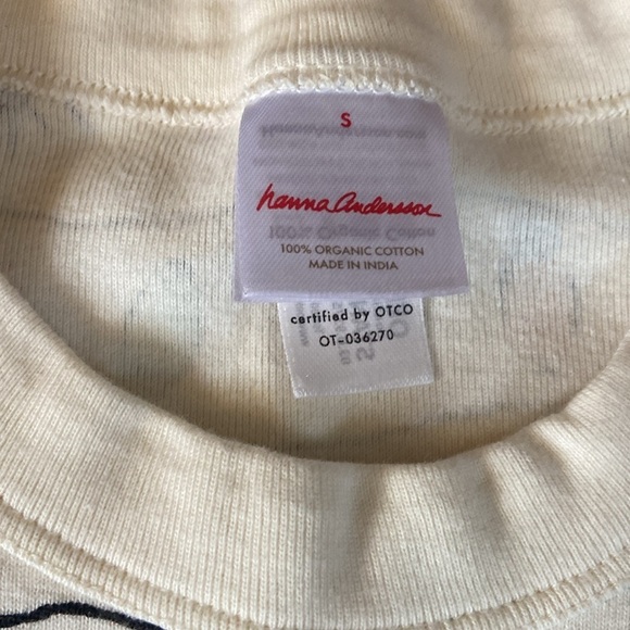 Hanna Andersson Bright Bulbs Unisex Pajama Set, top S, bottom M, details below - Picture 8 of 12